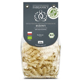 Nouilles de riz blanc "świderek" sans gluten BIO 225g FABIJAŃSCY